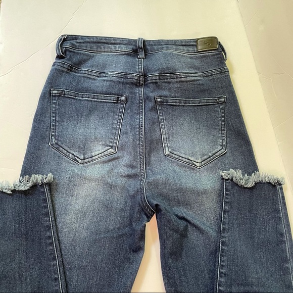 stretchy blue jeans - Picture 3 of 6